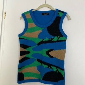 Pierre Cardin Paris vintage sweater vest - size small